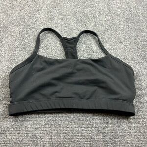 FABLETICS Women’s Black Strappy side Sports Bra size: Medium